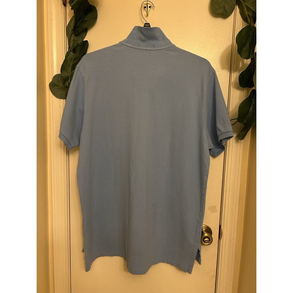 Polo Ralph Lauren~MENS Classic Short Sleeve Shirt Collared~Preppy~XXL~Logo blue - Picture 9 of 13
